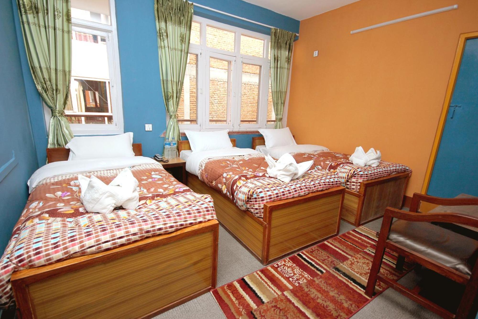Hotel Backpackers Inn Kathmandu Bilik gambar